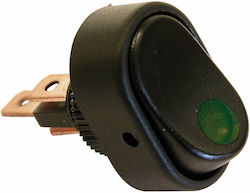 Led' Switch 12v 30a Led verde Led' Switch 12v 30a Led verde