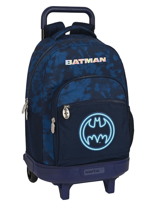 School Bag With Wheels Batman Legendary Navy Blue 33 X 45 X 22 Cm