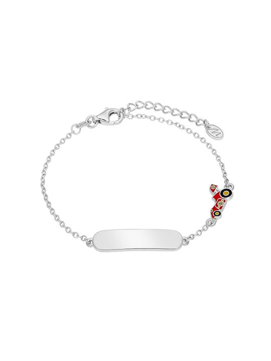 Marea Kinderarmband ID aus Silber