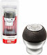 4cars Carbon Fiber Imitation Gear Shift Knob Round