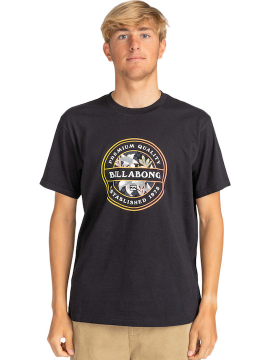 Rotor Fill T-shirt Μαυρο