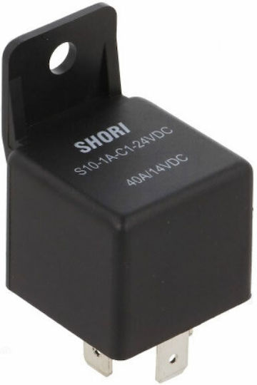 Releu auto Spst-no Ucoil 24v Dc 40a S10-1a-c1-24vdc ( 4 contacte )