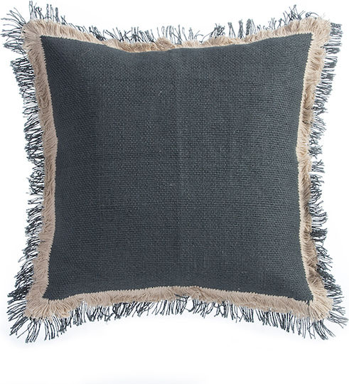 Nef-Nef Homeware Μαξιλάρι Klingon Anthracite 60x60εκ.