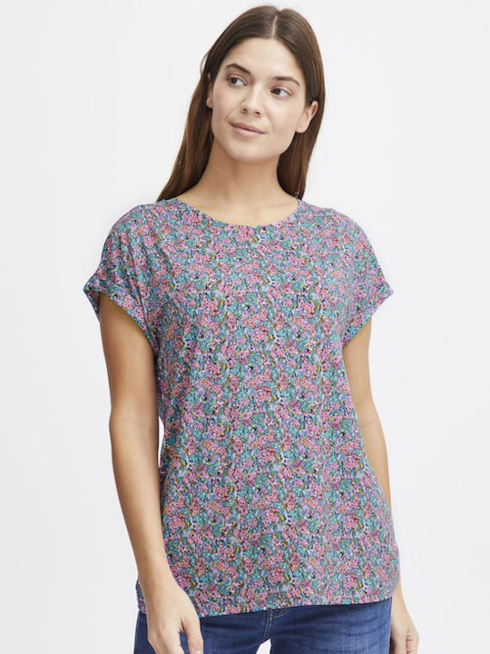 Fransa Women's T-shirt Multicolour