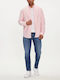 Oxford Long Sleeve Shirt In Regular Fit Pink