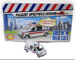 Auto Ambulance Ambulance Van With Cover 14cm P12 Hipo, Price For 1pc