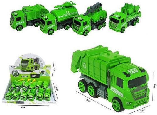 Hipo Cars Urban Services 13cm Fricțiune 4 modele P12 2631-12 Mix Preț pentru 1 bucată