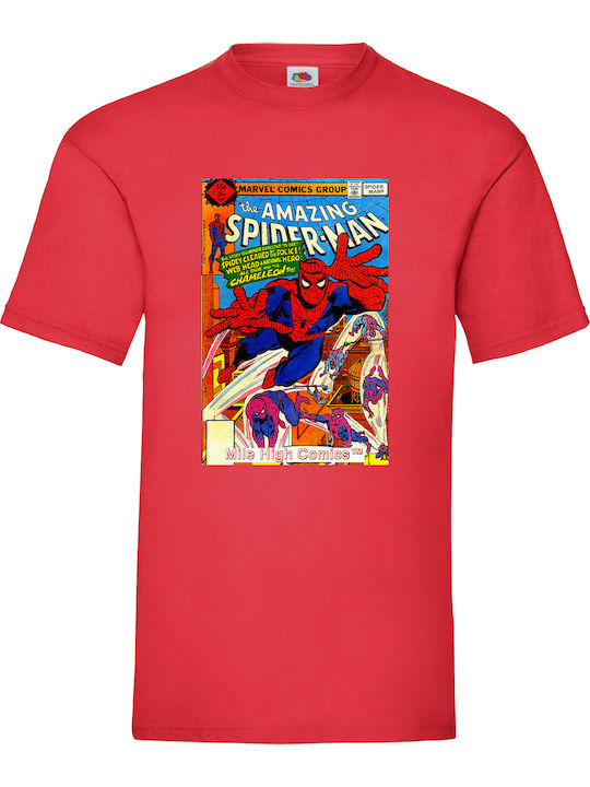 Κόκκινη Μπλούζα Tshirt Spiderman Comics Origina...