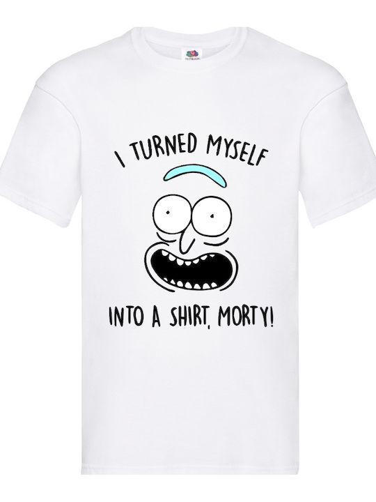 Tricou alb Rick And Morty Original Fruit Of The...