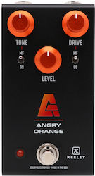 Keeley Angry Orange Pedal Distortion Fuzz