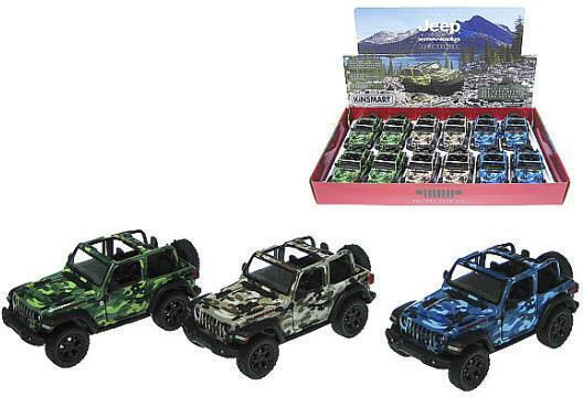 Mașină Jeep Wrangler 2018 Camo (open Top) Kt5420da P12 Mix 3 Culori Preț pentru 1 Bucată