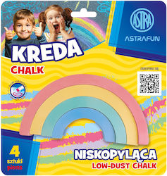 Rainbow Chalk 4 Colors Astra Rainbow Chalk 4 Colors Astra