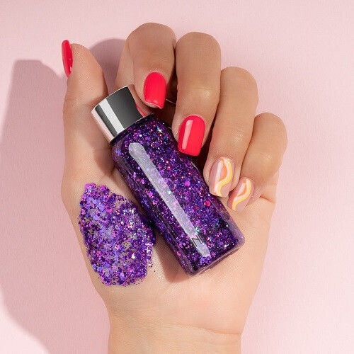 Glitter Gel für Gesicht und Körper, Handaiyan, 06