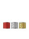 XMASfest Christmas Glitter Christmas Ribbon 1pc (Various Colors)