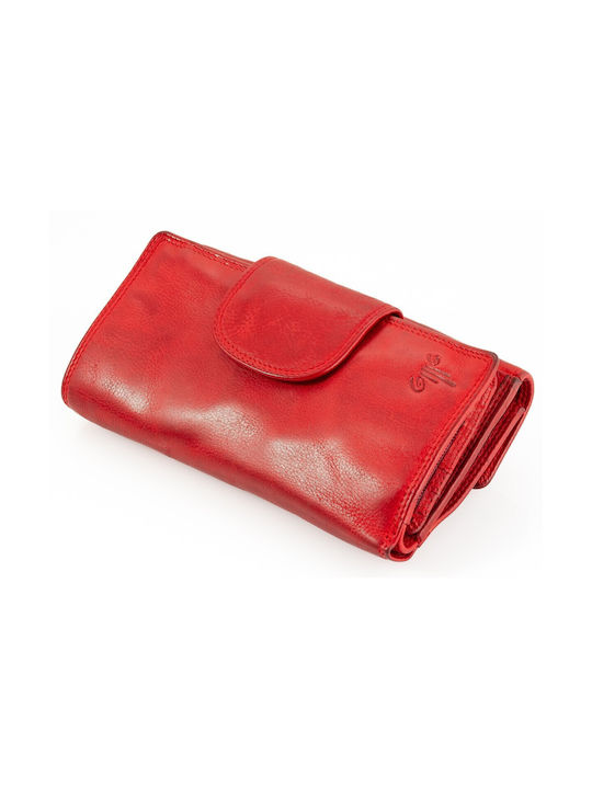 Kion Leather Women's Wallet Red