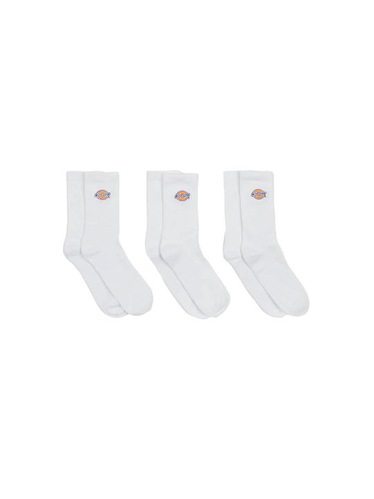 Dickies Valley Grove Κάλτσες Λευκές 3Pack