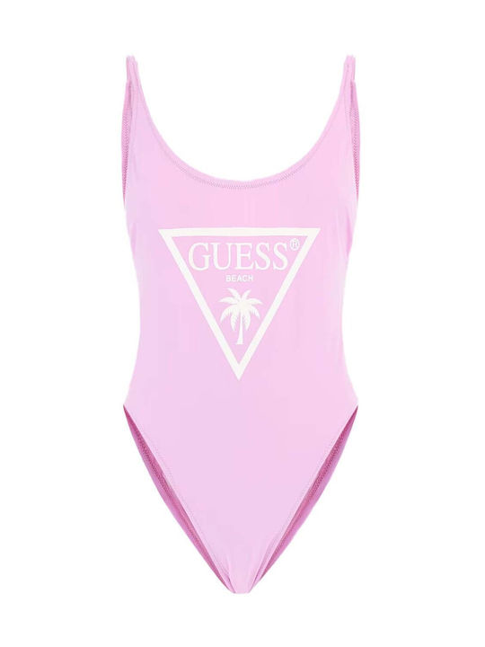 Guess One-Piece Swimsuit Lilac Orchid