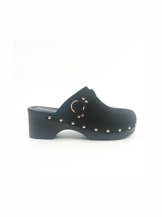 Alta Moda Clogs Schwarz