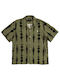 HUF Seismogram Men's Shirt Short Sleeve Olive