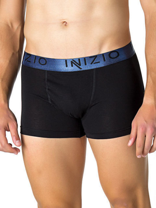 Inizio Men's Boxer Black