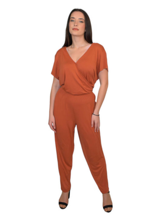 Morena Spain Damen Einteiler Anzug Orange