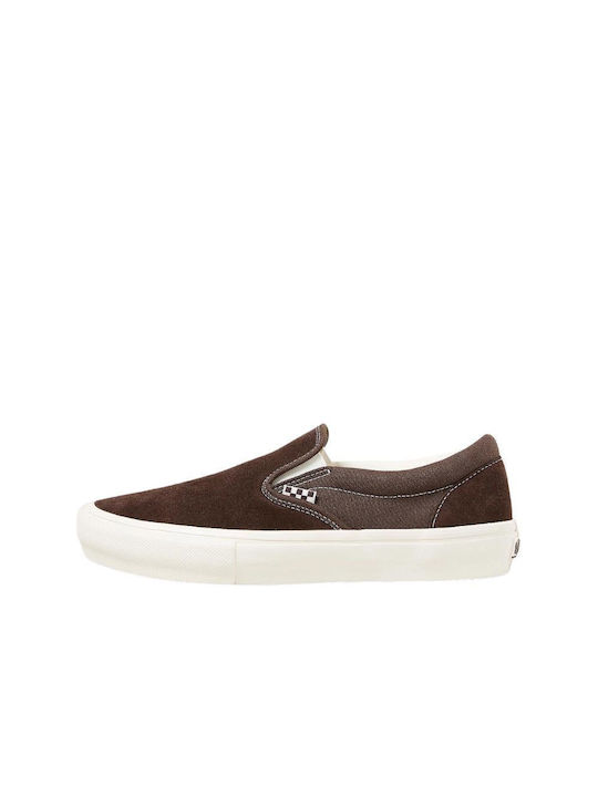 Vans Skate Men's Slip-Ons Brown