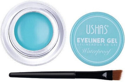 Ushas Waterproof Gel Eye Liner Baby Blue 3.8gr