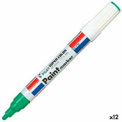 Pilot Permanent Markers 4.5mm Green 12pcs