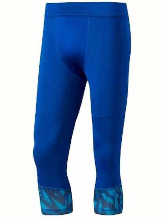 Puma Men's Sports Capri Leggings Blue