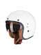 Scorpion Exo Belfast Evo Luxe White Κράνος Μηχανής Jet ECE 22.06