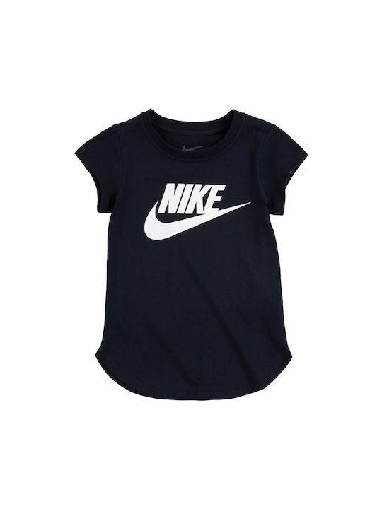 Nike Futura Ss Παιδικό T-shirt Μαύρο