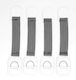 Baby Jem Cabinet & Drawer Lock made of Plastic in White Color 4pcs