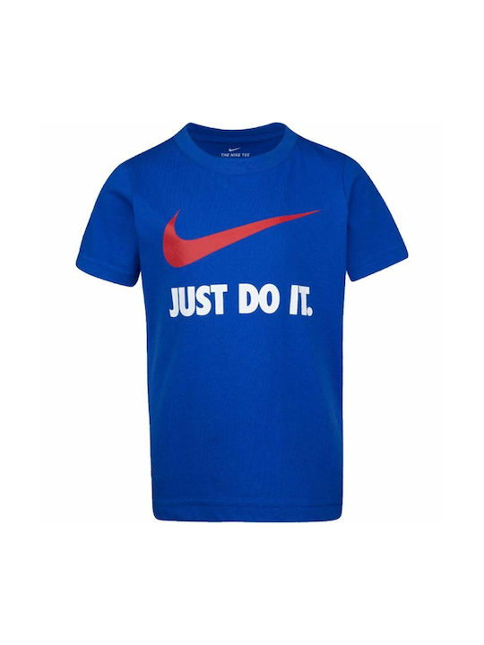 Nike Swoosh Παιδικό T-shirt Μπλε