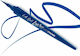 L.a. Eye Eyeliner Girl Line Art Matte Eyeliner Pen, 0.4ml - 714 Cobalt