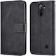 Doogee Buchen Sie Synthetisches Leder Schwarz (DOOGEE S40 pro)