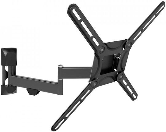 Barkan 3420 Wall TV Mount with Arm up to 58" and 25kg Black