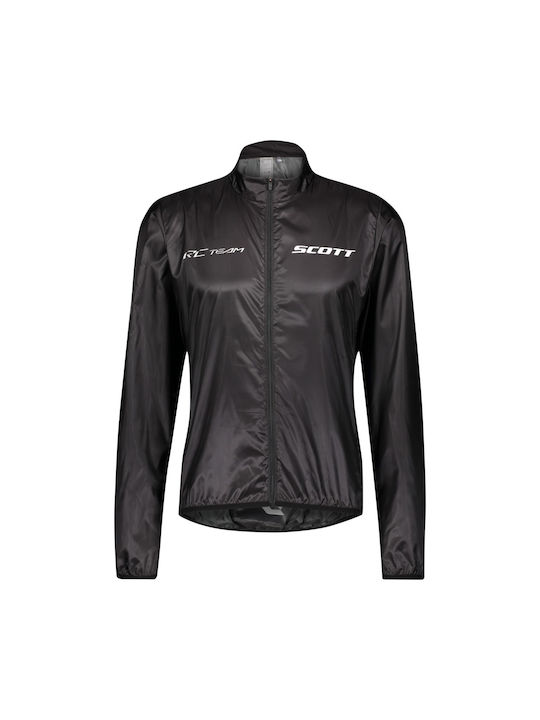 Scott Cycling Windbreaker Jacket Black