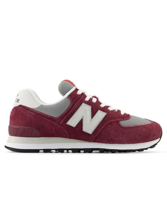 New Balance 574 Bărbați Adidași Burgundy