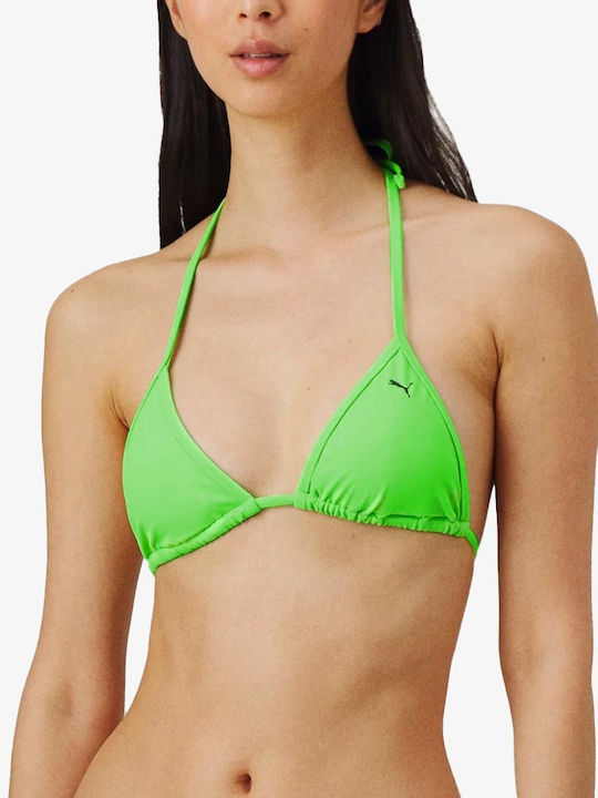 Puma Triangle Bikini Top Green