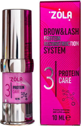 Brow Lash Protein Reconstruction System Zola New 03 Protein Care 10ml