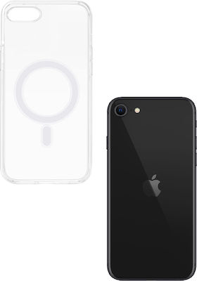 Sonique Magnetic Magcase Coperta din spate Plastic / Silicon Rezistent Transparent (iPhone 8/7)