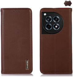 Custer Wallet Leather Brown (OnePlus 12R)