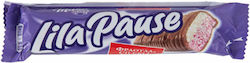 Milka Lila Pause Ciocolata Lapte Căpșună 34gr
