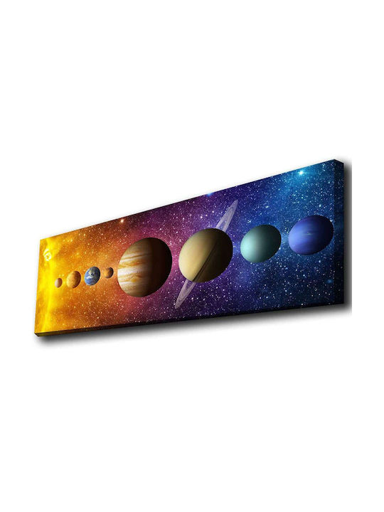 Wallity Πίνακας σε Καμβά με LED Φωτισμό 90x30cm