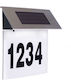 Wandmontiert Solarleuchte Hausnummer 16.9cmx13cmcm