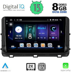 Digital IQ Car-Audiosystem für Kia Ceed / XCeed 2018-2022 (Bluetooth/USB/AUX/WiFi/GPS/Apple-Carplay/Android-Auto) mit Touchscreen 10"