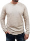 Jack & Jones Men's Long Sleeve Sweater Ecru