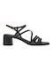 Tamaris Leather Women's Sandals Black