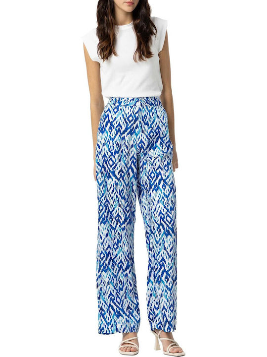 Women's High Rise Blue Indigo Pantaloons