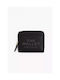 Small Leather Women's Wallet Black